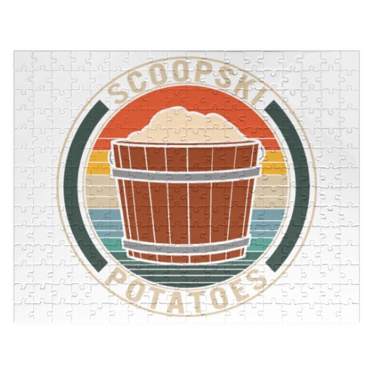 Potato Vegetable Jigsaw Puzzles, Scoopski Potatoes,