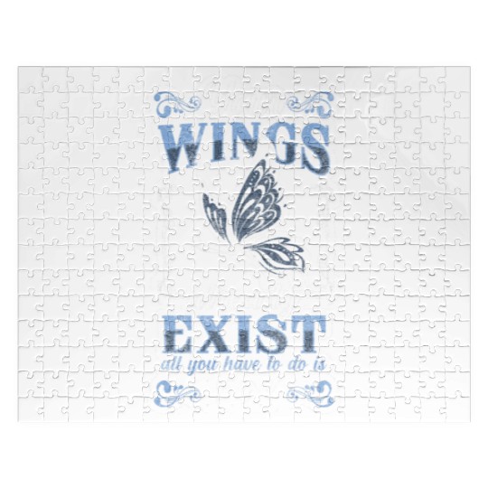 Insect Butterflies Pattern Sweet Jigsaw Puzzles