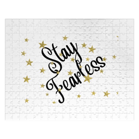 Stay Fearless Jigsaw Puzzles