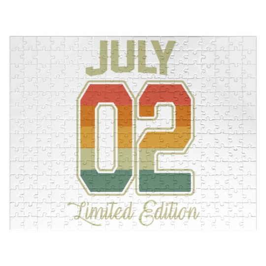 Vintage 20th Birthday July 2002 Sports Gift Jigsaw Puzzles
