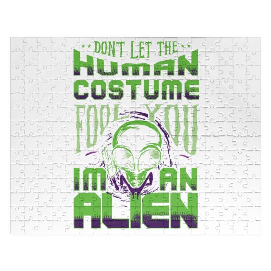 Alien Gift Extraterrestrial UFO AREA 51 Sci-fi Jigsaw Puzzles