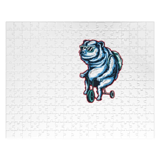 Joe Biden Running The Country's Like Riding A Bike Jigsaw Puzzles