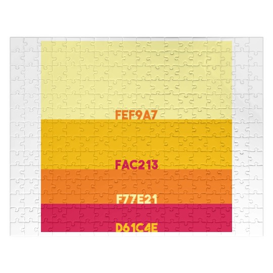 Hex Summer Sunset Jigsaw Puzzles