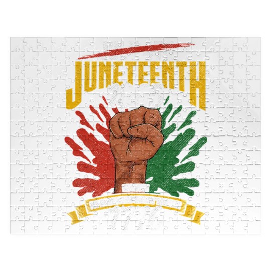 Juneteenth Black History Day Pride Gift Jigsaw Puzzles