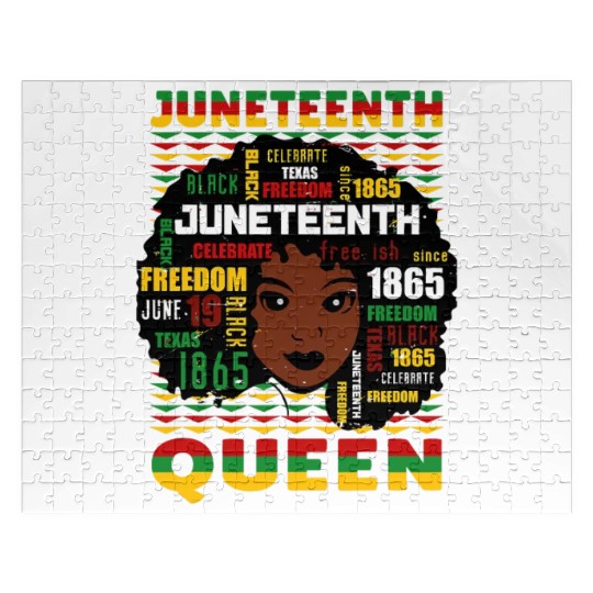 Juneteenth Black History Day Pride Gift Jigsaw Puzzles