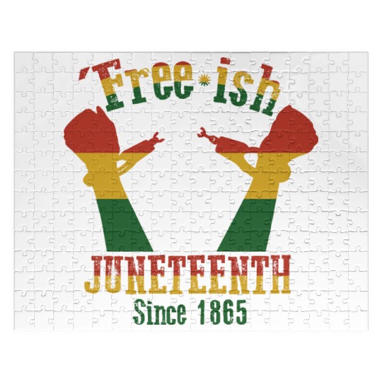 Juneteenth Black History Day Pride Gift Jigsaw Puzzles