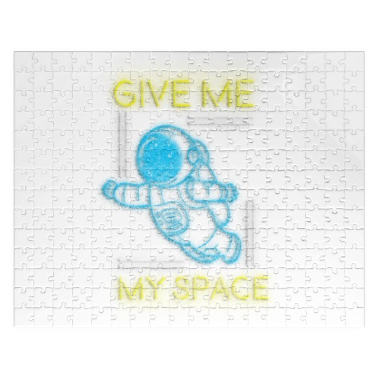 Retro Neon Art Nerd Old School Jigsaw Puzzles