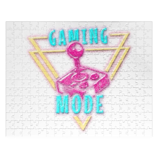 Retro Party Colorful Old School Jigsaw Puzzles