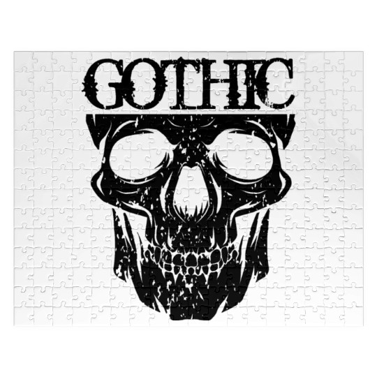 Gothic Skull Jigsaw Puzzles