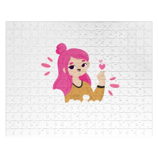 Just A Girl Who Loves Anime and K-Pop Jigsaw Puzzles