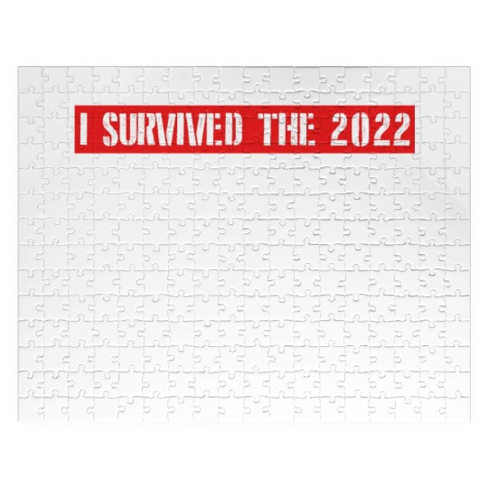I SURVIVED THE 2022 CRYPTO CRASH RETRO Jigsaw Puzzles