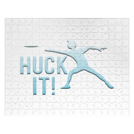 Huck It Jigsaw Puzzles Ultimate Frisbee Flying Disc Golf