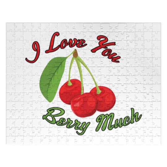 I Love You BERRY Much Jigsaw Puzzles