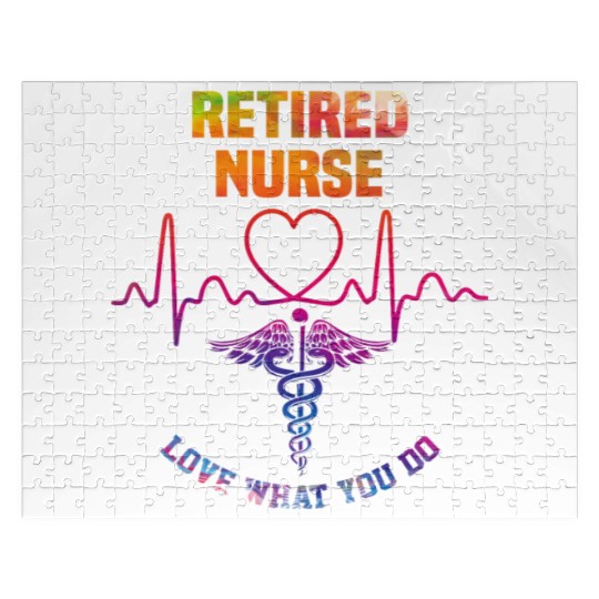 Retired nurse - Love what you do Jigsaw Puzzles
