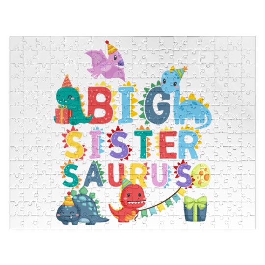 Big sister Saurus | Rawr Dinosaur Jigsaw Puzzles | Family