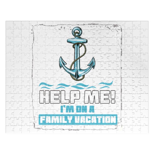 Help Me I'm On A Family Vacation Jigsaw Puzzles