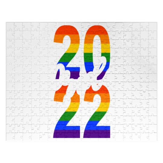 Gay Pride 2022 LGBTIQ Queer Demonstration Jigsaw Puzzles
