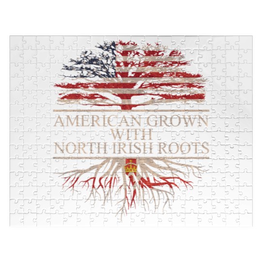 American grown north irish roots Jigsaw Puzzles