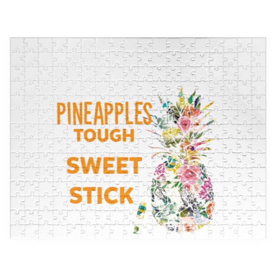 Pisces Is Like Pineapples Tough The Outside Sweet Jigsaw Puzzles