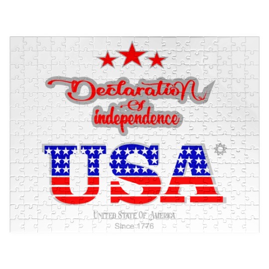 Declaration of Independence 1776 -Independence Day Jigsaw Puzzles