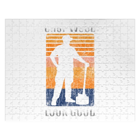 Lumberjack Chainsaw Jigsaw Puzzles