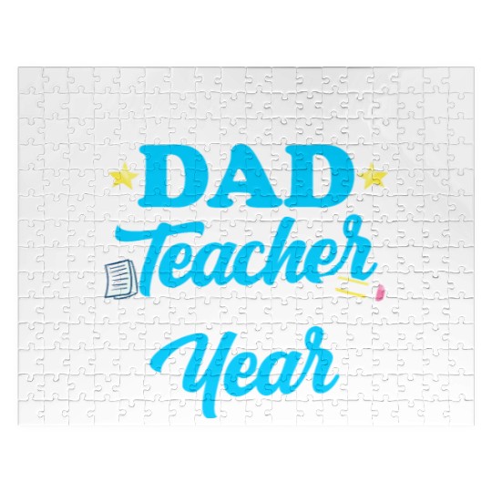 Homeschool Dad Teacher Of The Year Homeschooling Jigsaw Puzzles