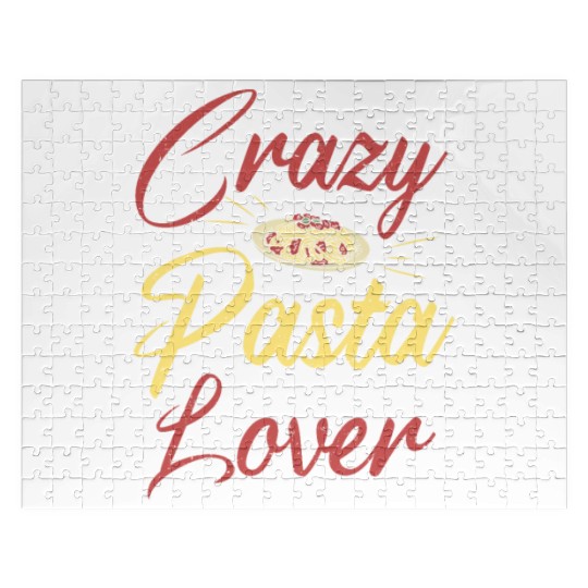 Italian Food Crazy Pasta Lover Pasta Jigsaw Puzzles