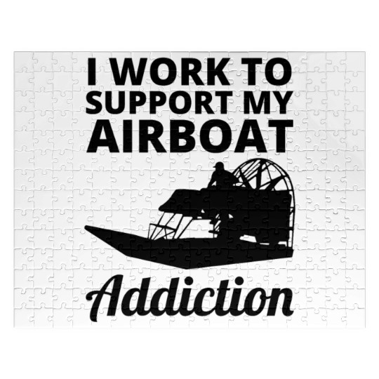 Airboat Fanboat Airboating Planeboat Swamp boat Jigsaw Puzzles