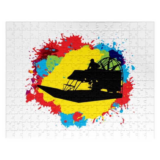 Airboat Fanboat Airboating Planeboat Swamp boat Jigsaw Puzzles