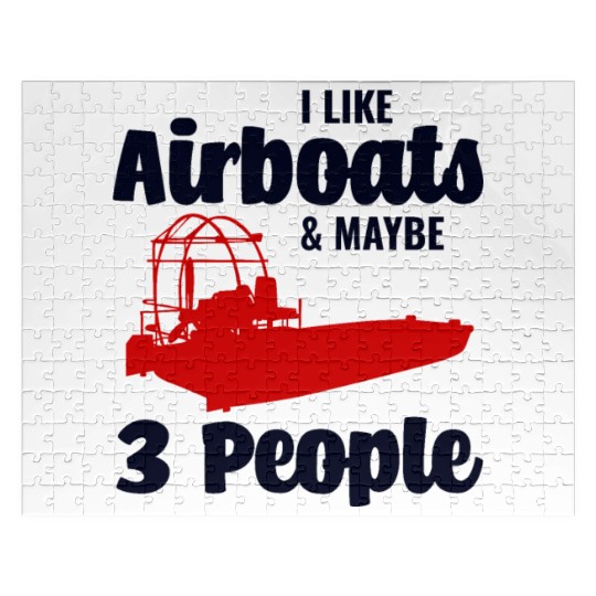 Airboat Fanboat Airboating Planeboat Swamp boat Jigsaw Puzzles