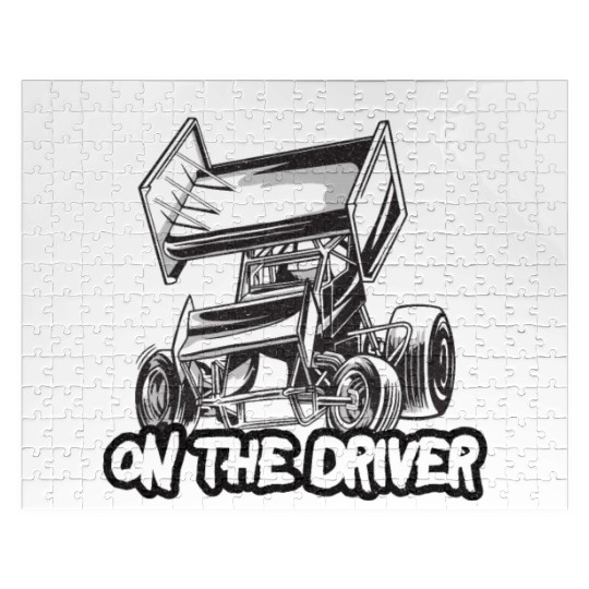Sprint Car Mom Dirt Track Racing Racing Race Day Jigsaw Puzzles