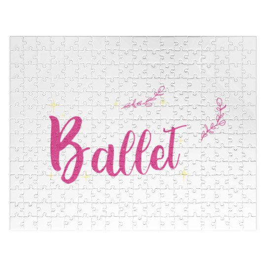 Ballet Ballerina Dance Dancer Dancing Ballet Gift Jigsaw Puzzles