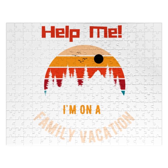 Help Me I m On A Family Vacation Jigsaw Puzzles