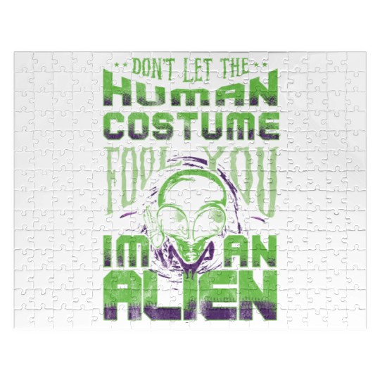 Alien Jigsaw Puzzles Ufo Extraterrestrial Children Mars