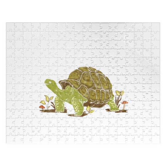 Turtle Relaxed Chilling Sea Ocean Beach Jigsaw Puzzles