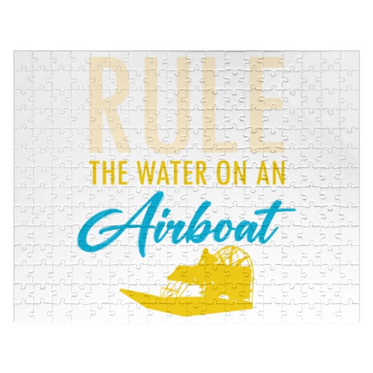 Airboat Fanboat Airboating Planeboat Swamp boat Jigsaw Puzzles