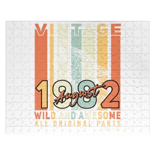 40th Anniversary Of August 1982 Jigsaw Puzzles