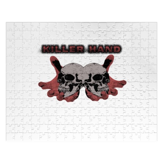 KILLER HAND SKULL STREETWEAR Jigsaw Puzzles