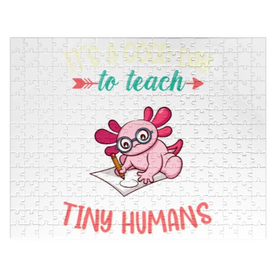 Good Day To Teach Tiny Humans Elementary Teacher Jigsaw Puzzles
