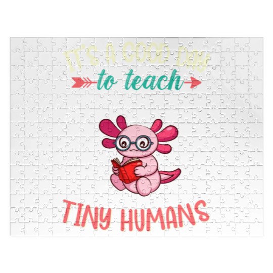 Good Day To Teach Tiny Humans Elementary Teacher Jigsaw Puzzles