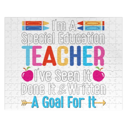 I'm A Special Education Teacher, SPED Teacher Jigsaw Puzzles