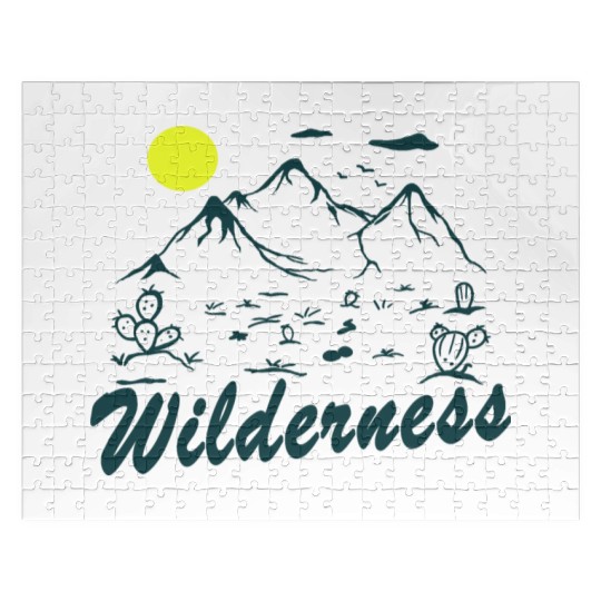 Wilderness Hiking Nature Lover Jigsaw Puzzles