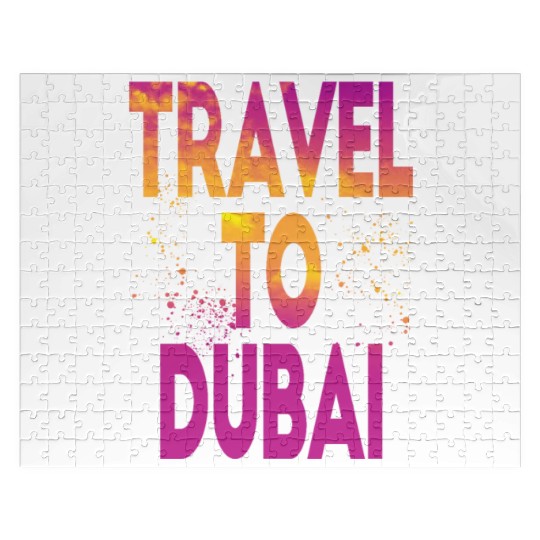 Travel To Dubai Jigsaw Puzzles