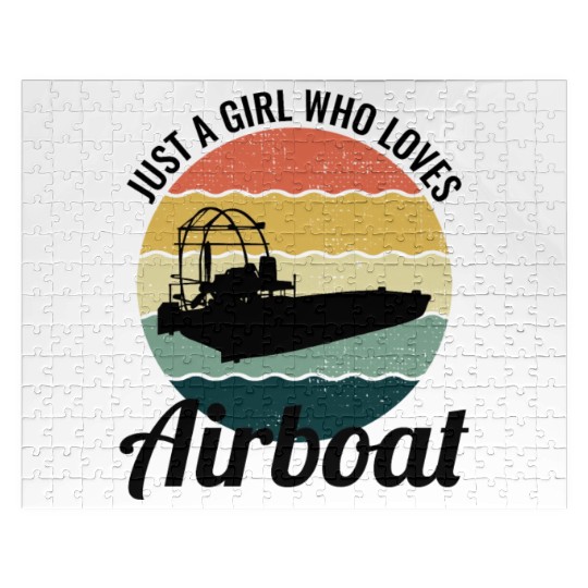Airboat Fanboat Airboating Planeboat Swamp boat Jigsaw Puzzles