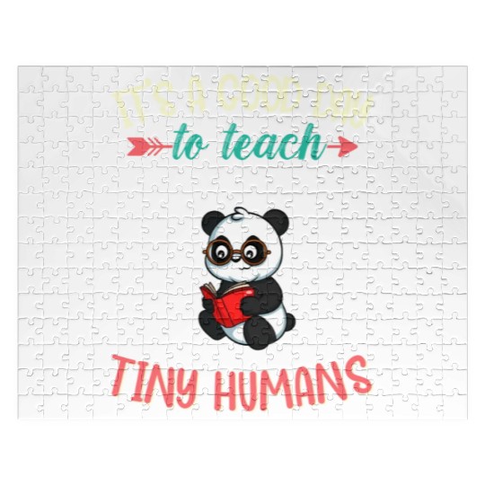 Good Day To Teach Tiny Humans Elementary Teacher Jigsaw Puzzles
