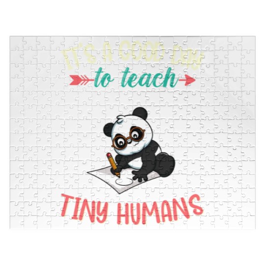 Good Day To Teach Tiny Humans Elementary Teacher Jigsaw Puzzles