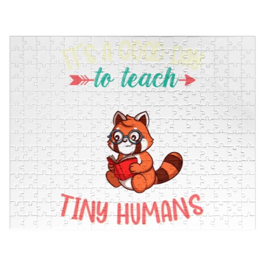 Good Day To Teach Tiny Humans Elementary Teacher Jigsaw Puzzles