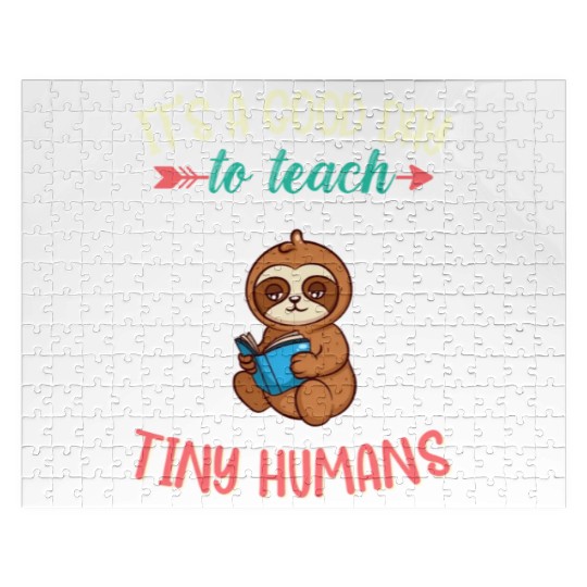Good Day To Teach Tiny Humans Elementary Teacher Jigsaw Puzzles