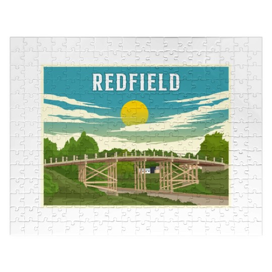 Redfield Historic James Street Bridge Jigsaw Puzzles