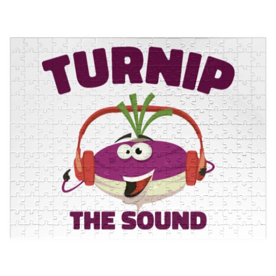 Music Turnip Party Music Lover Vegetable Jigsaw Puzzles